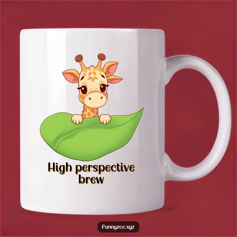Funny Giraffe Giggle Mug - Playful Jungle Gift, Perfect Funny Mug!