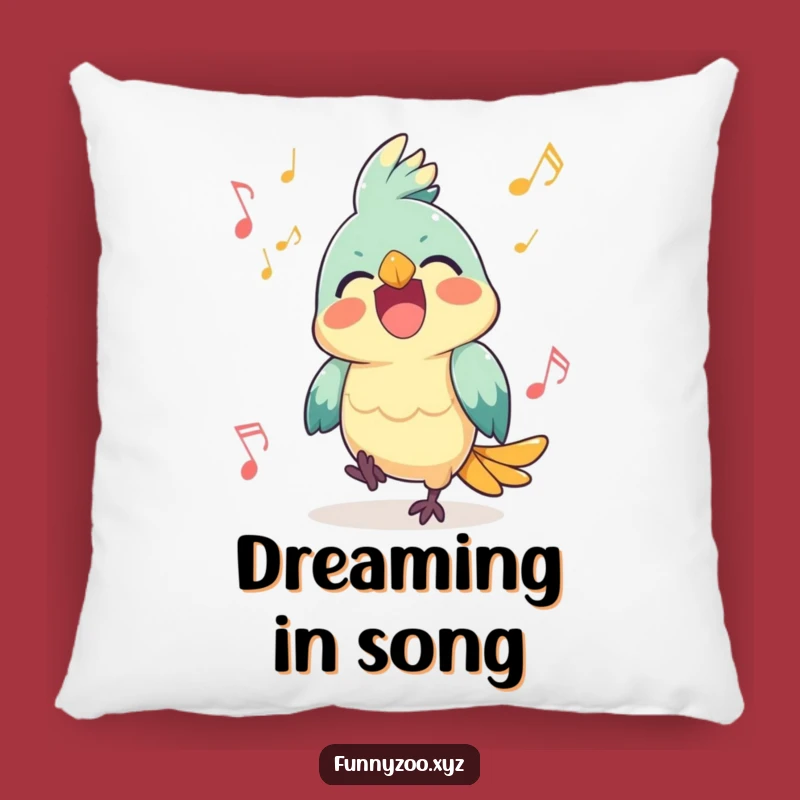 Funny Parrot Music Pillow: Cuddle Up with Melodious Joy!