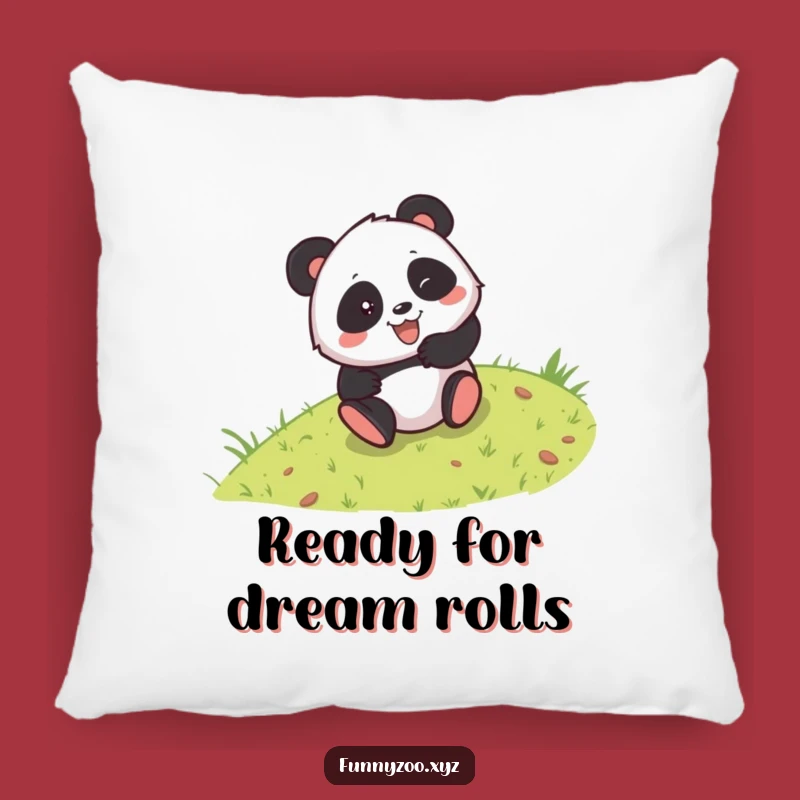 Funny Panda Pillow: Snuggle Up with This Hilarious Rolling Panda!