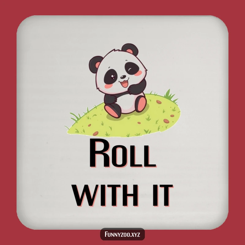 Funny Panda Coaster: Protect Surfaces with This Rolling Panda!