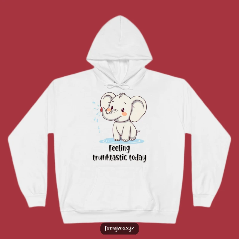 Funny Elephant Hoodie: Cozy & Hilarious Water Spraying Sweatshirt, Great Gift