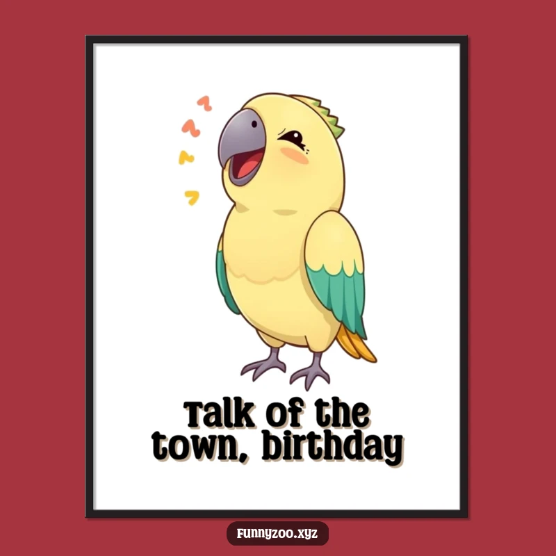 Free Printable Parrot Wall Art - Funny Downloadable Decor for a Lively Home!