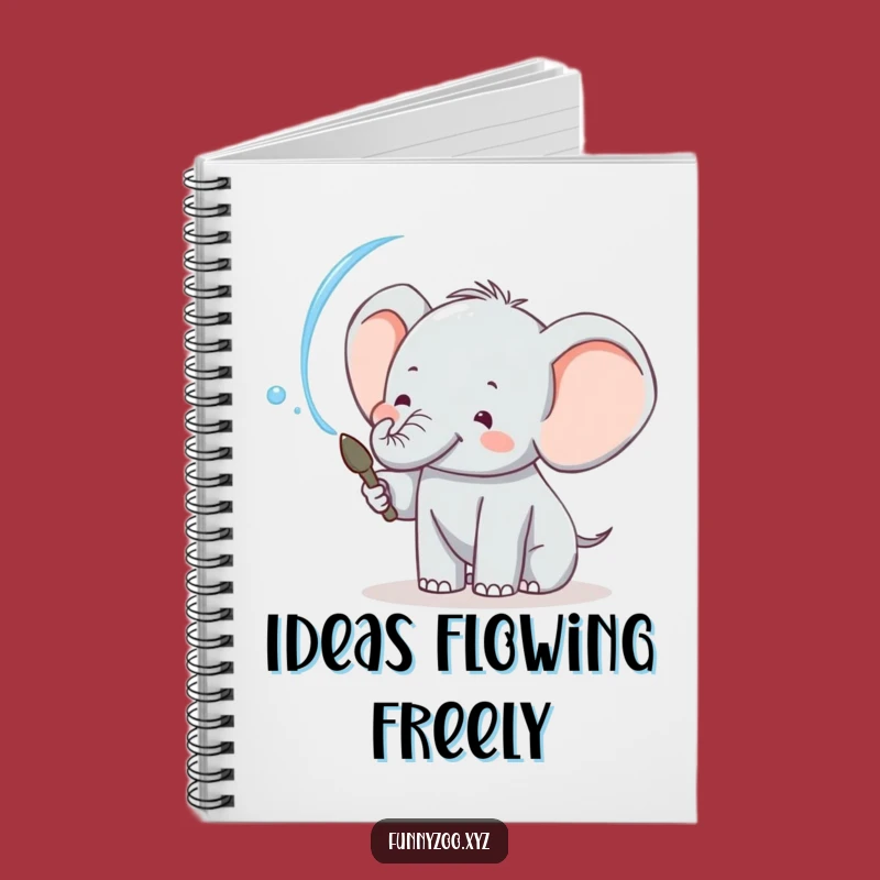 Funny Elephant Water Journal: Creative & Humorous Notebook for Daily Notes