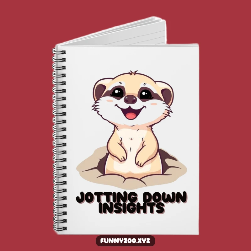 Funny Meerkat Notebook: Jot Down Your Observations with Joy!