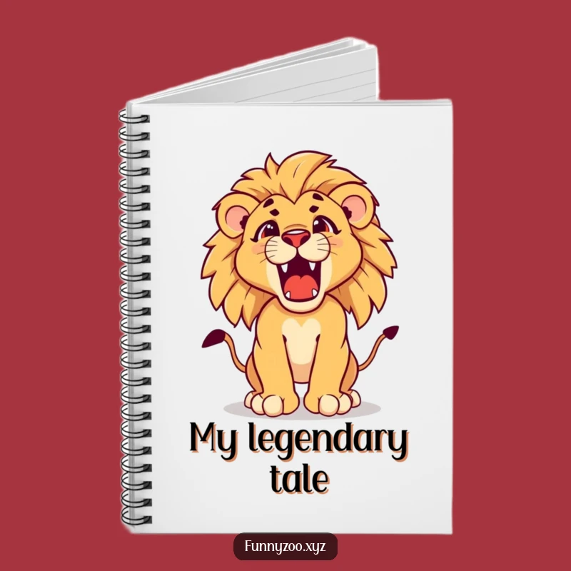 Funny Lion Cub Roar Notebook: Determined Cub Journal, Funny Gift for Writers