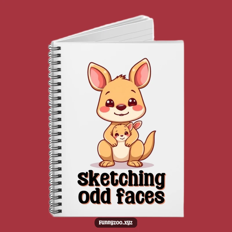 Funny Kangaroo Joey Notebook: Jot Down Your Silly Thoughts!