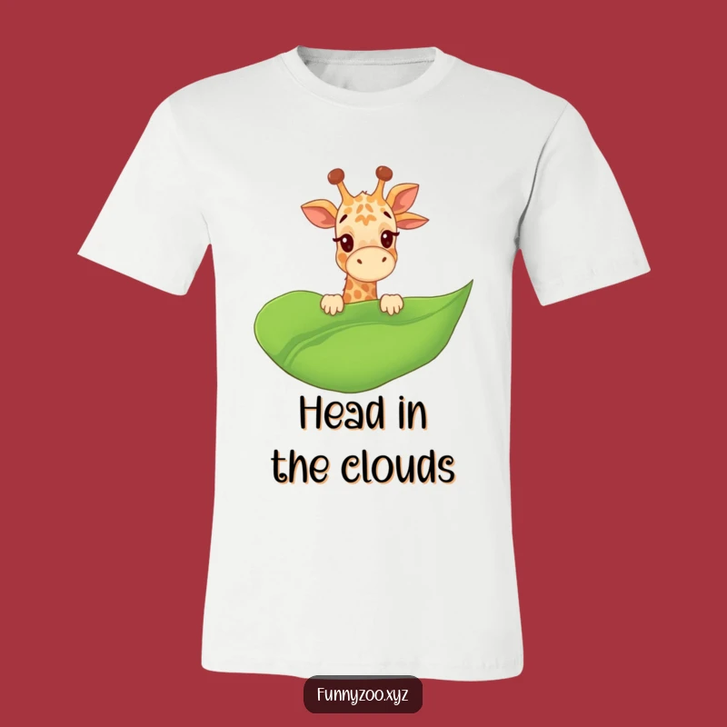 Funny Giraffe Giggle Tee - Playful Jungle Shirt, Great Funny Gift!