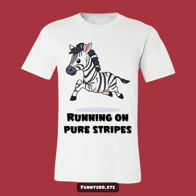 Funny Zebra T-Shirt: Gallop with Style and Humor!